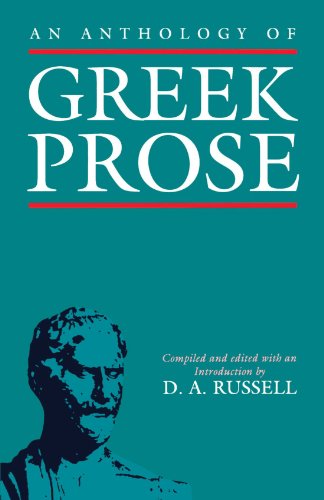 An Anthology of Greek Prose [Paperback]