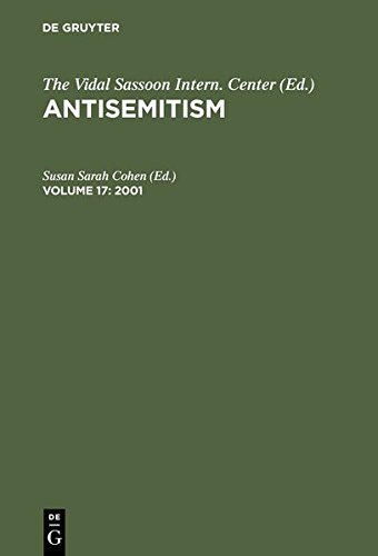 Antisemitism Vol. 17  An Annotated Bibliography [Hardcover]