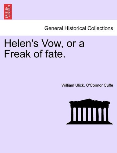 Helen's Vo, or a Freak of Fate [Paperback]