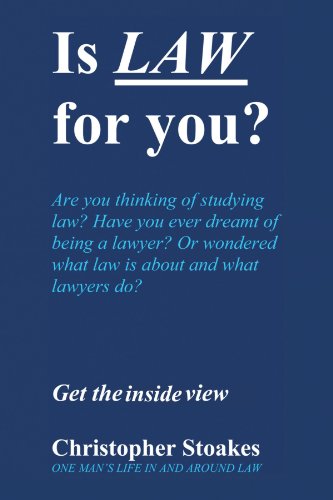 Is Law for You  One Man's Life in and Around the Law [Paperback]