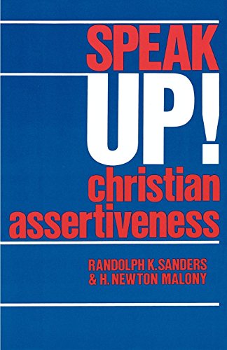 Speak Up Christian Assertiveness [Paperback]