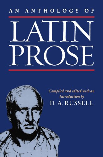 An Anthology of Latin Prose [Paperback]