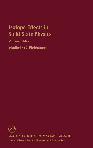 Isotope Effects in Solid State Physics [Hardcover]