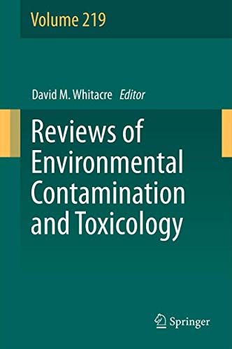 Reviews of Environmental Contamination and Toxicology [Paperback]