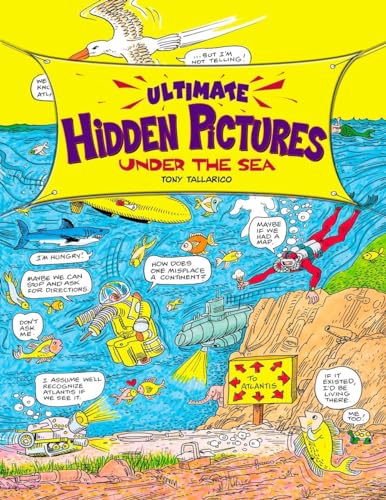 Ultimate Hidden Pictures: Under the Sea [Paperback]