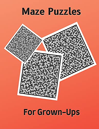 Maze Puzzles For Gron-Ups