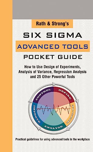 Rath & Strong's Six Sigma Advanced Tools Pocket Guide [Spiral bound]