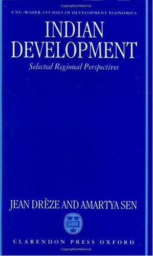 Indian Development Selected Regional Perspectives [Hardcover]