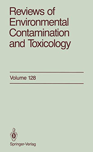 Reviews of Environmental Contamination and Toxicology [Paperback]