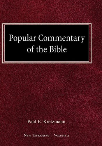 Popular Commentary Of The Bible Ne Testament Volume 2 [Hardcover]