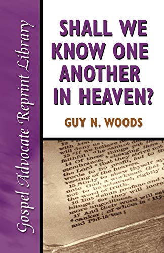 Shall We Kno One Another In Heaven [Paperback]