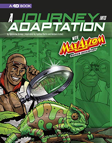 A Journey into Adaptation with Max Axiom, Super Scientist: 4D An Augmented Readi [Paperback]