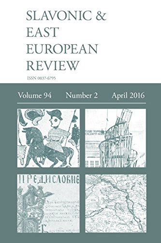 Slavonic & East European Revie (94 2) April 2016 [Paperback]