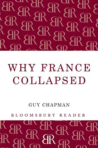 Why France Collapsed [Paperback]