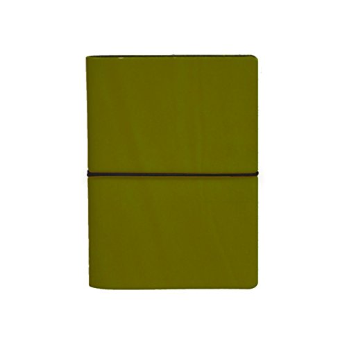 Ciak Lined Notebook: Lime [Leather / fine bindi]