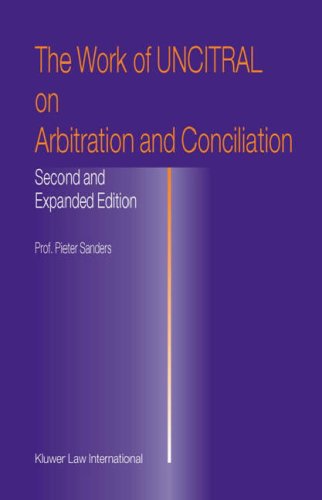 Work on Uncitral on Arbitration [Hardcover]