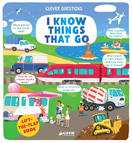 I Know Things That Go: Lift-the-flap Book [Board book]