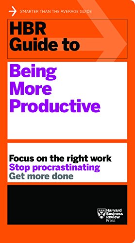 Hbr Guide To Being More Productive (hbr Guide Series) [Paperback]