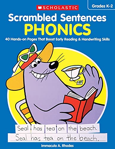 Scrambled Sentences: Phonics: 40 Hands-on Pag