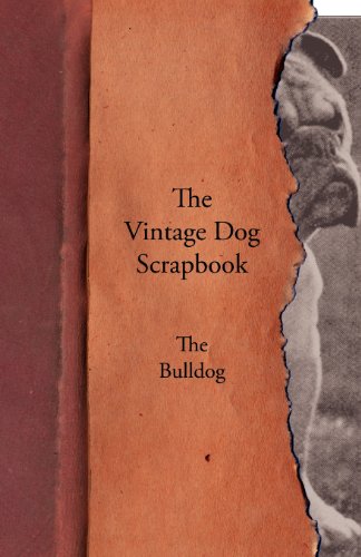 Vintage Dog Scrapbook - the Bulldog [Paperback]