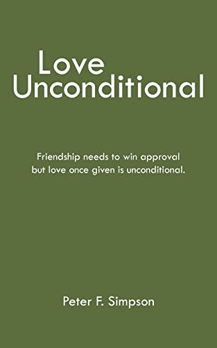 Love Unconditional [Paperback]