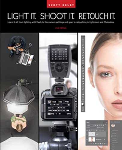 Light It, Shoot It, Retouch It (2nd Edition): Learn it all, from lighting with f [Paperback]