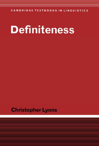 Definiteness [Hardcover]