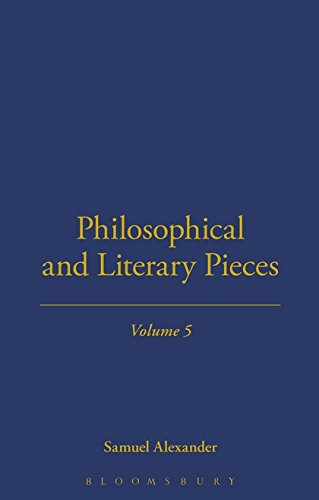 Philosophical And Literary Pieces [Hardcover]