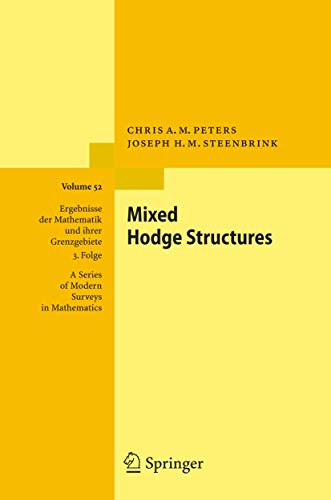 Mixed Hodge Structures [Hardcover]