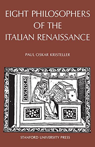 Eight Philosophers of the Italian Renaissance [Paperback]