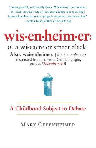 Wisenheimer A Childhood Subject to Debate [Paperback]