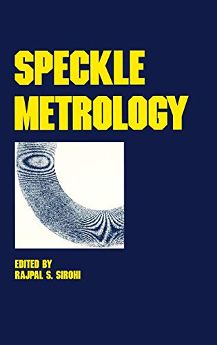 Speckle Metrology [Hardcover]