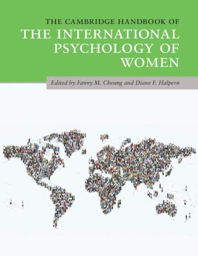 The Cambridge Handbook of the International Psychology of Women [Paperback]