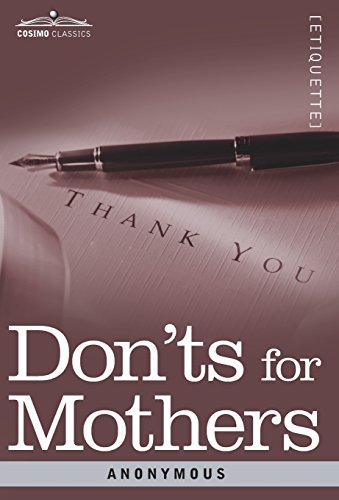 Don'ts For Mothers [Hardcover]