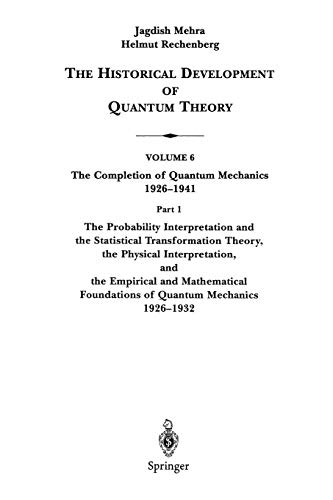 The Probability Interpretation and the Statistical Transformation Theory, the Ph [Paperback]