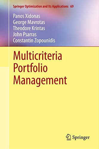 Multicriteria Portfolio Management [Hardcover]