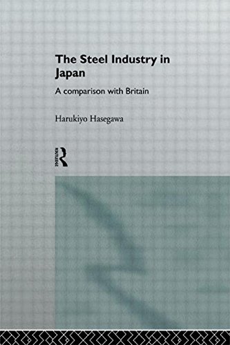 The Steel Industry in Japan A Comparison ith Britain [Hardcover]