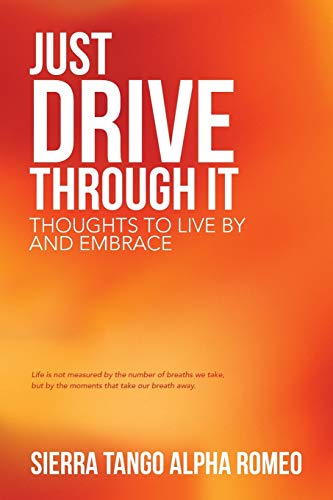 Just Drive Through It Thoughts To Live By And Embrace [Paperback]