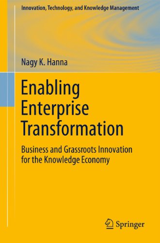 Enabling Enterprise Transformation Business and Grassroots Innovation for the K [Paperback]