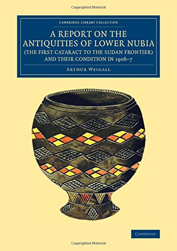 A Report on the Antiquities of Loer Nubia (the First Cataract to the Sudan Fron [Paperback]