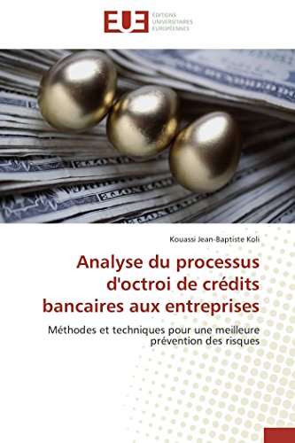 Analyse Du Processus D'octroi De Crdits Bancaires Aux Entreprises Mthodes Et  [Paperback]