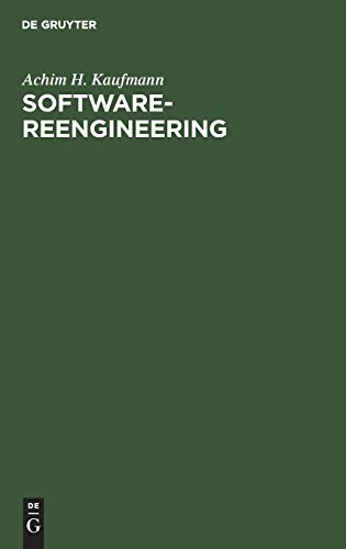 Softare-Reengineering  Analyse, Restruktrierung und Reverse-Engineering Von An [Hardcover]