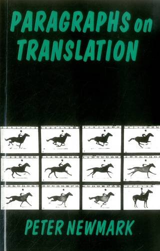 Paragraphs on Translation [Paperback]