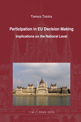 Participation in EU Decision Making: Implications on the National Level [Hardcover]