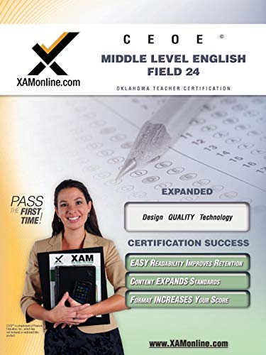 CEOE OSAT Middle Level English Field 24 Teacher Certification Test Prep Study Gu [Paperback]