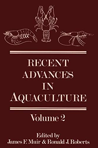 Recent Advances in Aquaculture: Volume 2 [Paperback]