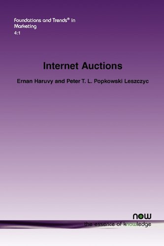 Internet Auctions (foundations And Trends(r) In Marketing) [Paperback]