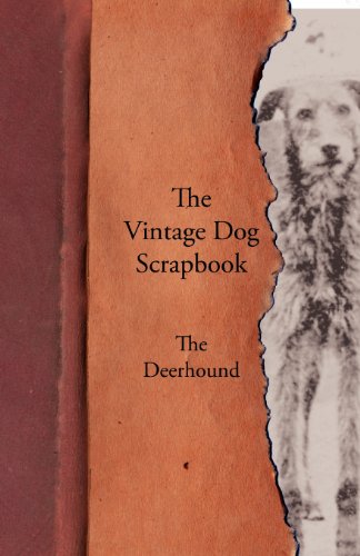 Vintage Dog Scrapbook - the Deerhound [Paperback]