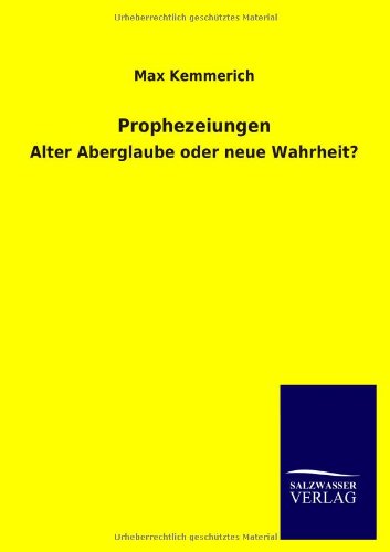 Prophezeiungen [Paperback]