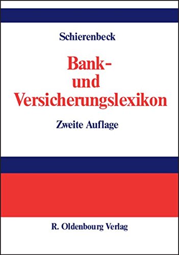 Bank- und Versicherungslexikon [Hardcover]